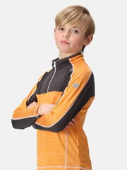 Regatta Orange Kids Hewley Recycled Fleece - Image 4 of 7