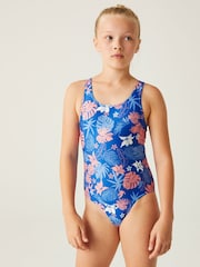 Regatta Blue Light Kids Katrisse Swimsuit - Image 1 of 6