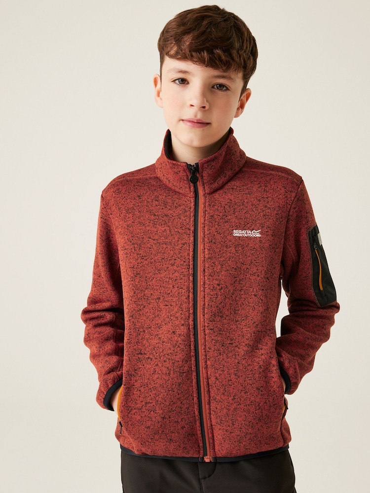 Regatta Red Kids Newhill Fleece - Image 1 of 7