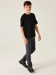Regatta Grey Kids Tech Mountain Walking Trousers - Image 3 of 7