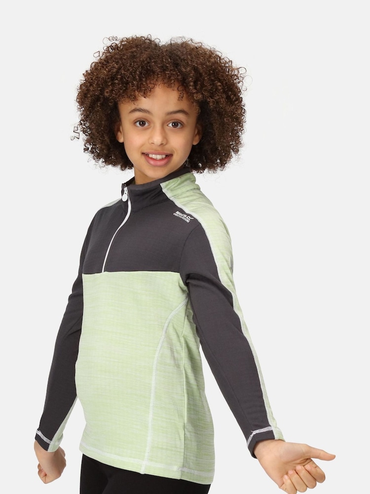 Regatta Green Kids Hewley Fleece - Image 1 of 7