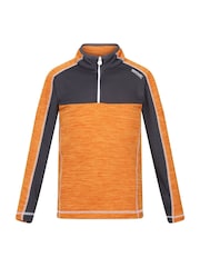 Regatta Orange Kids Hewley Recycled Fleece - Image 5 of 7