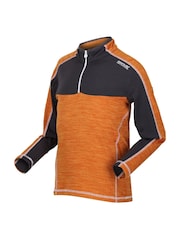 Regatta Orange Kids Hewley Recycled Fleece - Image 7 of 7