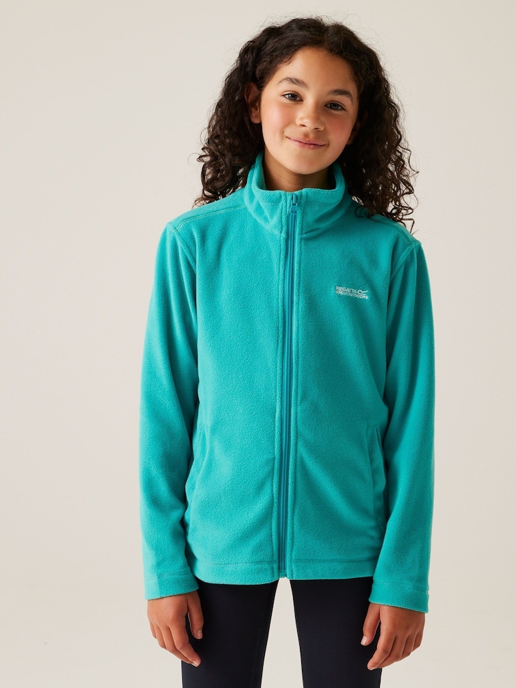Regatta Blue Kids King II Full Zip Fleece - Image 1 of 8