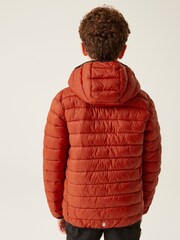 Regatta Red Kids Hooded Marizion Baffled Jacket - Image 2 of 7