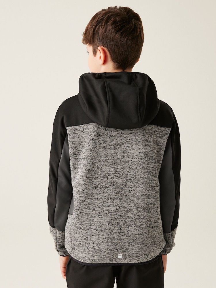 Regatta Black Kids Dissolver IX Full Zip Fleece - Image 2 of 7
