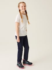 Azul - Regatta Junior Altoton Winter Trousers - Imagen 3 de 7