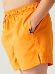 Regatta Orange Kids Skander III Swim Shorts - Image 3 of 7