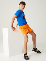 Regatta Orange Kids Skander III Swim Shorts - Image 4 of 7
