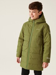 Regatta Green Kids Lakiver Long Line Jacket - Image 1 of 6