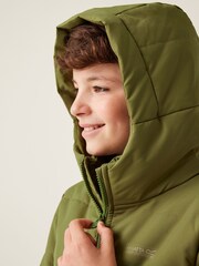 Regatta Green Kids Lakiver Long Line Jacket - Image 4 of 6