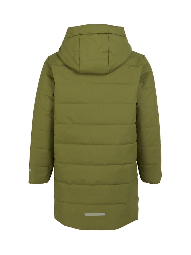 Regatta Green Kids Lakiver Long Line Jacket - Image 6 of 6