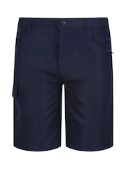 Regatta Blue Kids Sorcer II Cargo Walking Shorts - Image 5 of 7