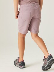 Regatta Purple Kids Sorcer II Cargo Walking Shorts - Image 2 of 8