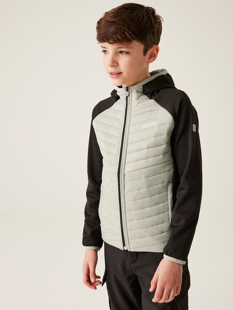 Regatta Black Kids Kielder Hybrid VIII Jacket - Image 1 of 9
