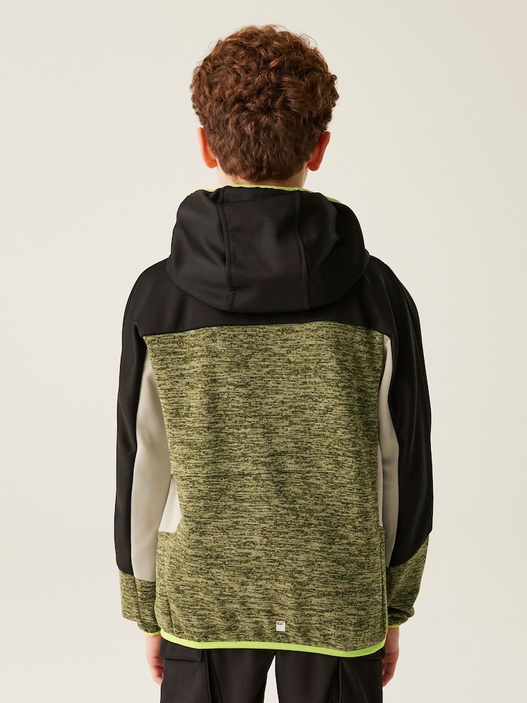 Regatta Green Kids Dissolver IX Full Zip Fleece - Image 2 of 7
