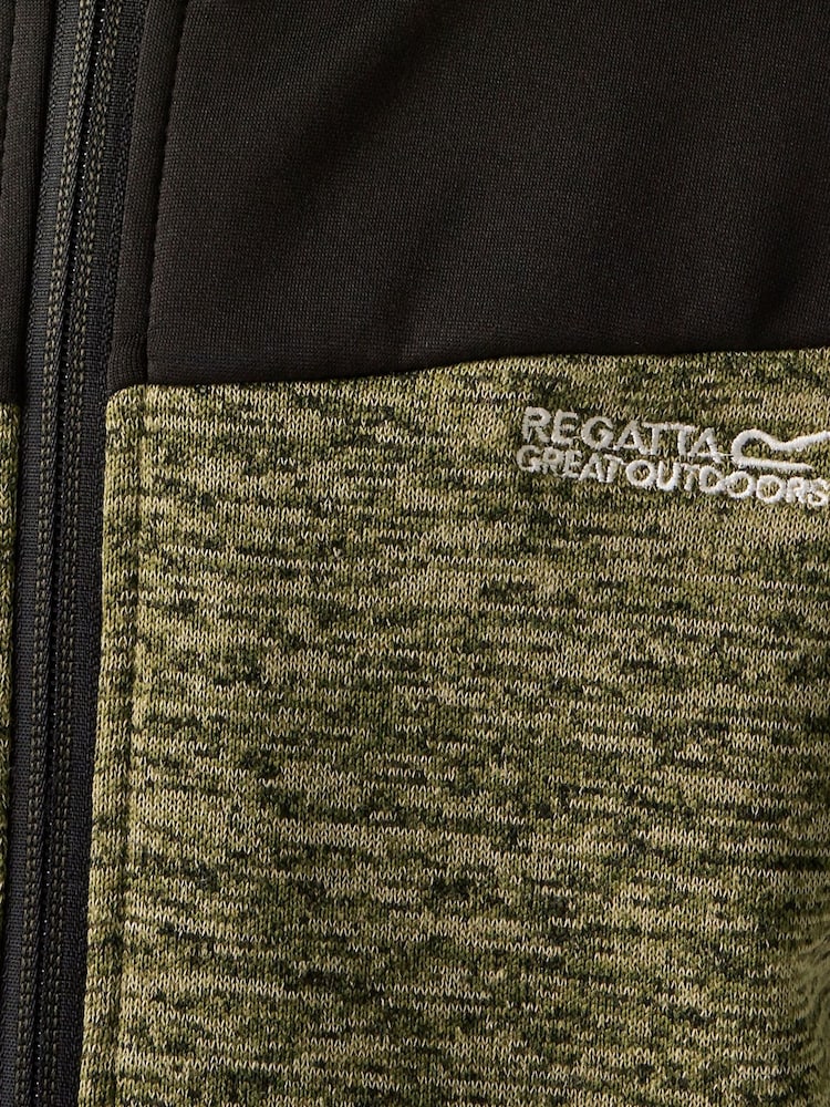 Regatta Green Kids Dissolver IX Full Zip Fleece - Image 7 of 7