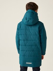 Regatta Blue Kids Lakiver Long Line Jacket - Image 2 of 6