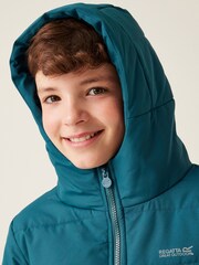 Regatta Blue Kids Lakiver Long Line Jacket - Image 4 of 6