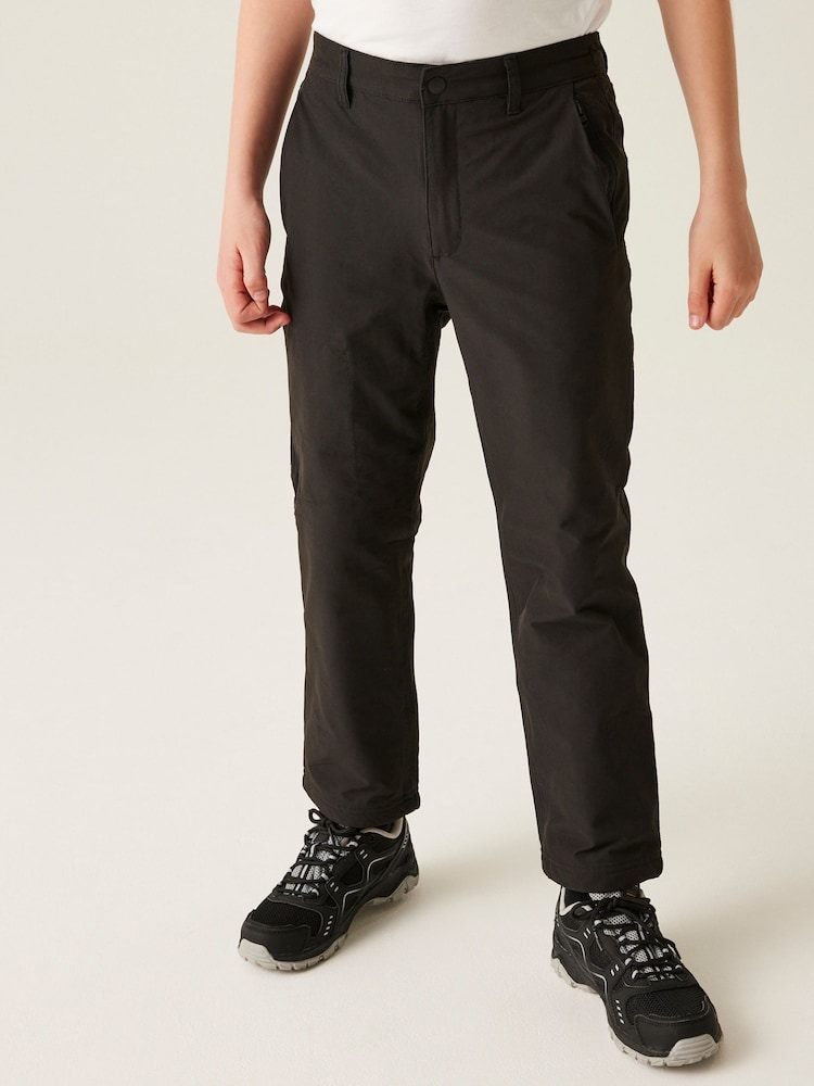 Negro - Regatta Junior Altoton Winter Trousers - Imagen 1 de 6