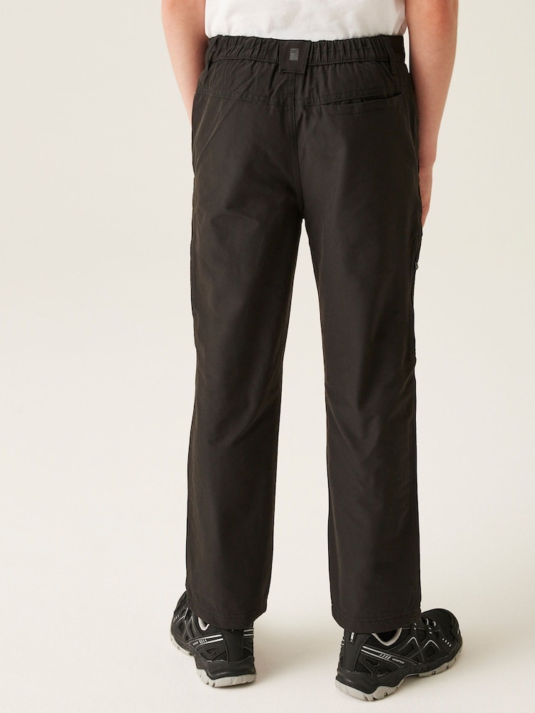 Negro - Regatta Junior Altoton Winter Trousers - Imagen 2 de 6