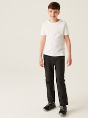 Negro - Regatta Junior Altoton Winter Trousers - Imagen 3 de 6