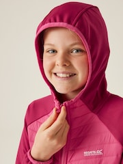 Regatta Pink Kids Kielder Hybrid VIII Jacket - Image 4 of 7
