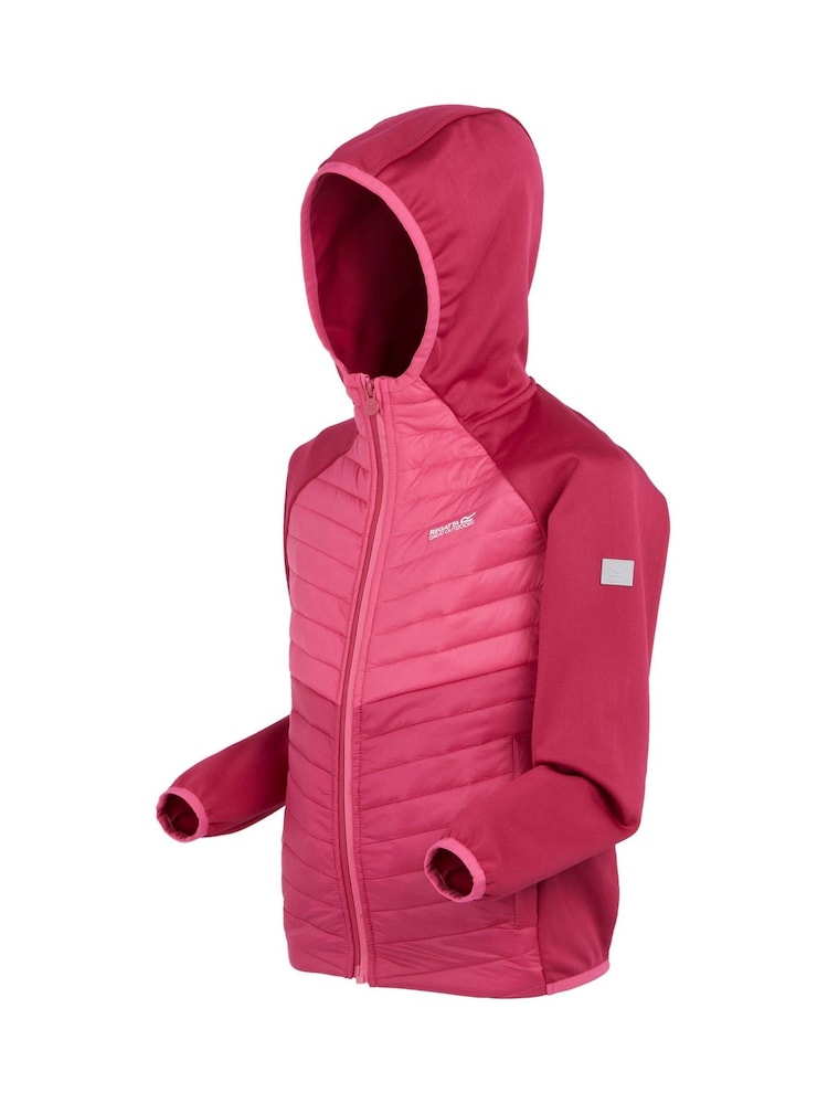 Regatta Pink Kids Kielder Hybrid VIII Jacket - Image 7 of 7