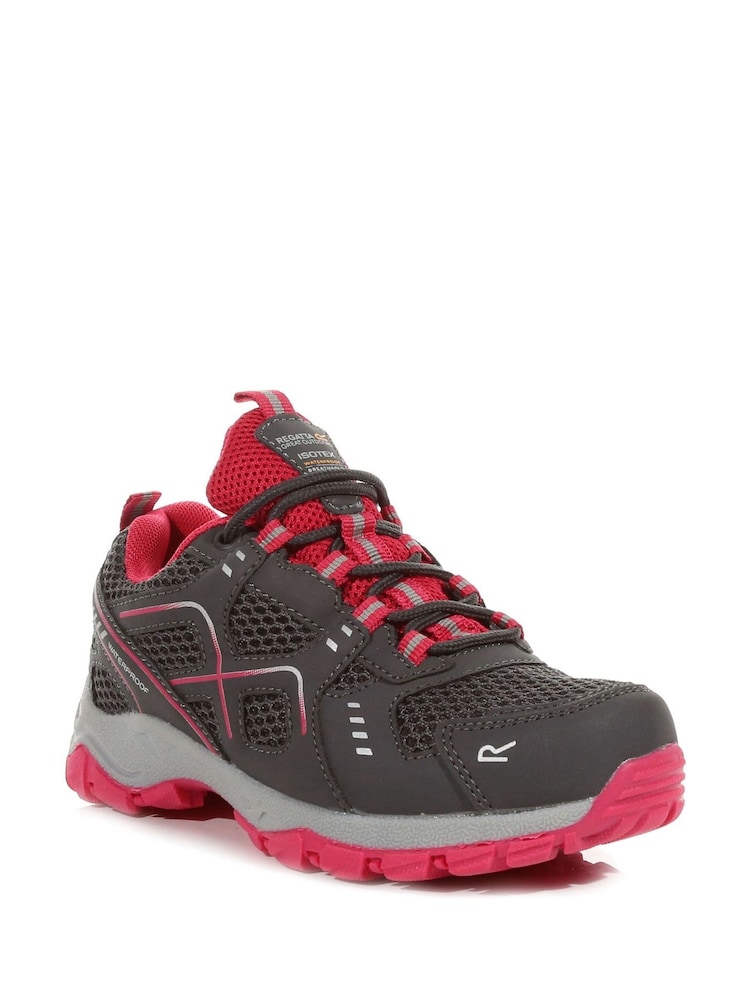 Regatta Grey Kids Vendeavour Junior Walking Shoes - Image 2 of 6