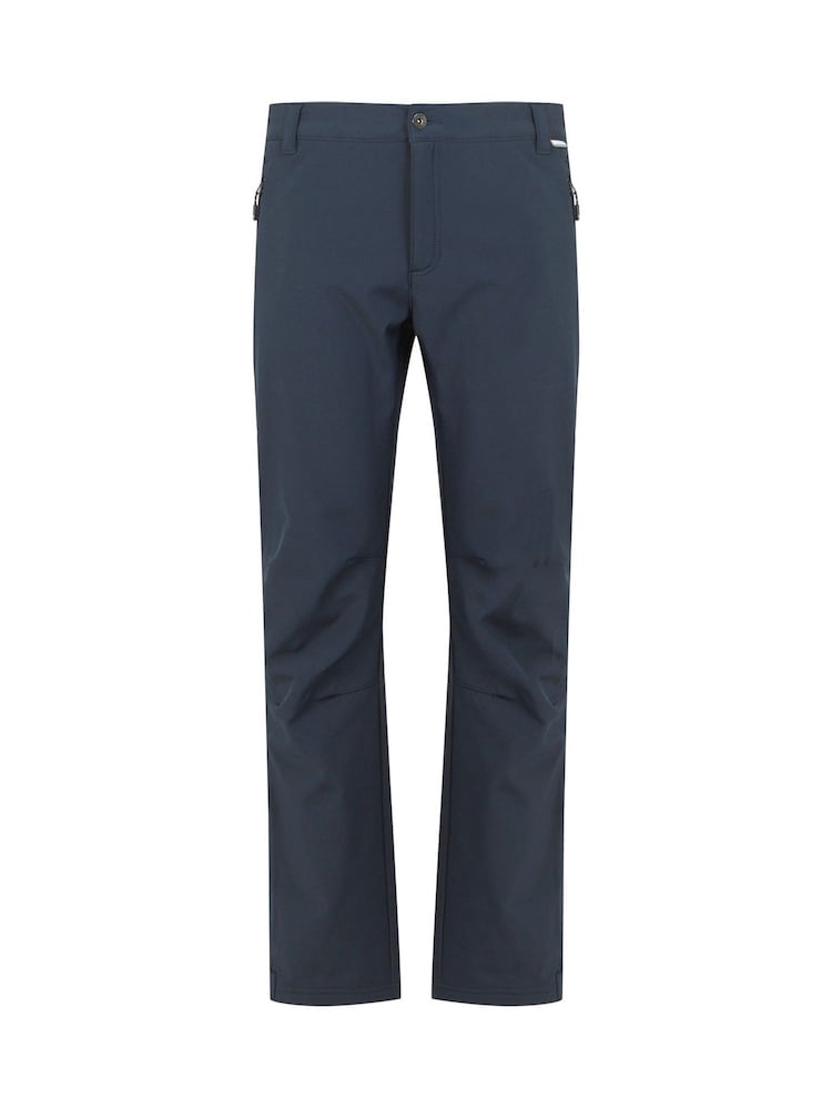 Regatta Blue Mens Geo II Softshell Walking Trousers - Image 5 of 6