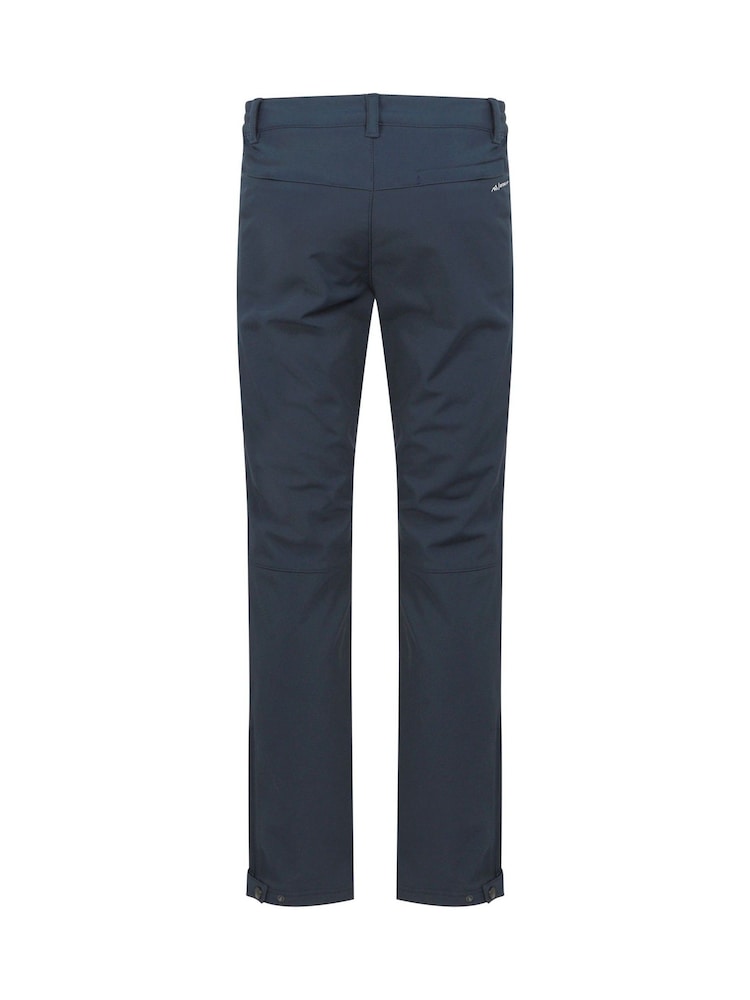 Regatta Blue Mens Geo II Softshell Walking Trousers - Image 6 of 6