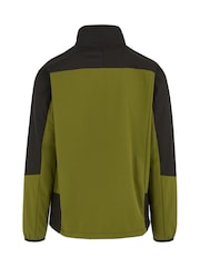 Regatta Green Mens Moutdale Softshell Jacket - Image 8 of 9