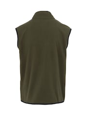Regatta Green Mens Frankie Microfleece Body Warmer - Image 6 of 6