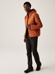 Regatta Orange Mens Helfa Insulated Quilted Jacket - Image 3 of 6