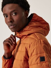 Regatta Orange Mens Helfa Insulated Quilted Jacket - Image 4 of 6
