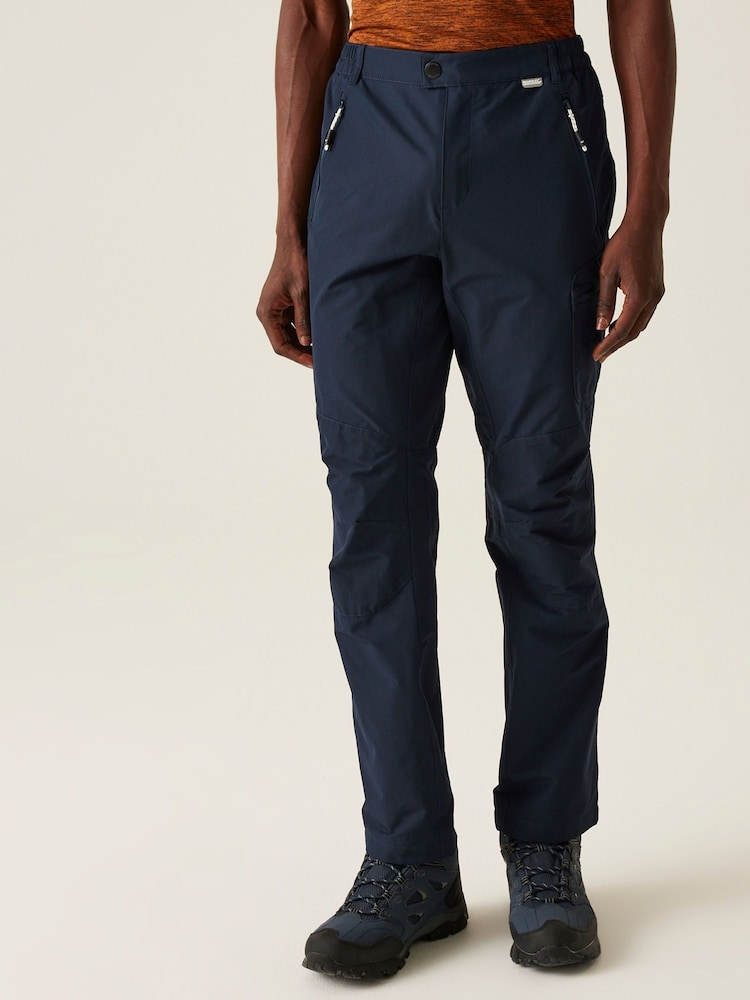 Regatta Blue Mens Highton Winter Walking Trousers - Image 1 of 6