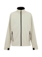 Regatta Cream Mens Dendrick Softshell Jacket - Image 7 of 9