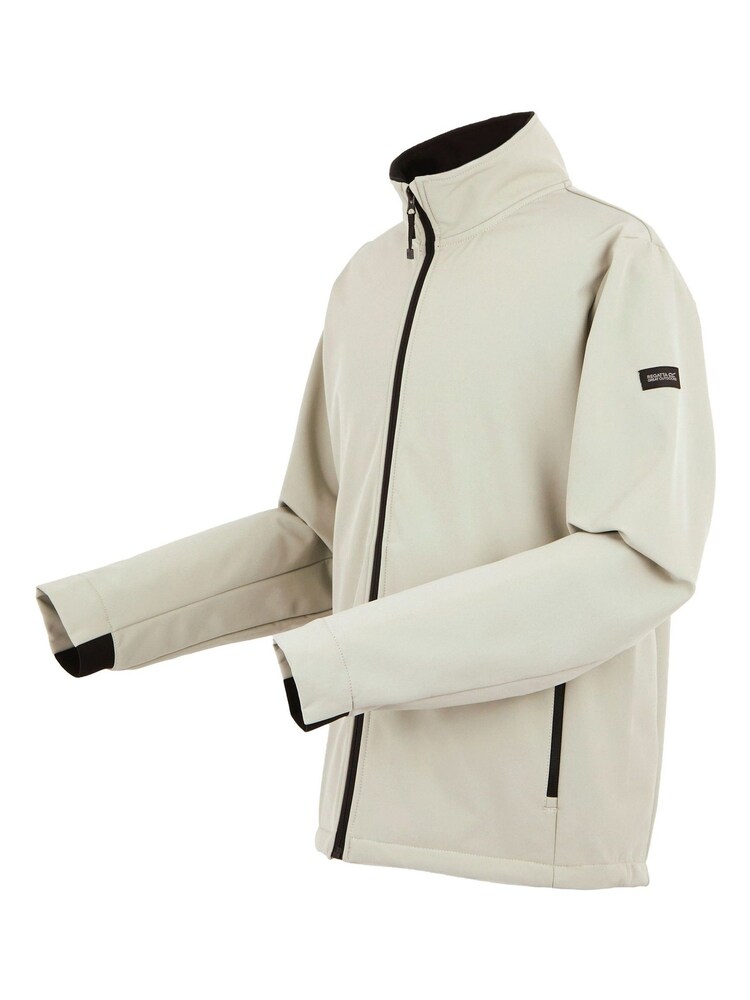 Regatta Cream Mens Dendrick Softshell Jacket - Image 9 of 9