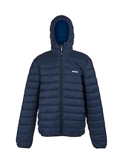 Regatta Blue Mens Hooded Marizion Baffled Jacket - Image 7 of 9