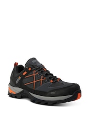 Regatta Black/Grey Samaris III Low Waterproof Hiking Shoes - Image 2 of 6