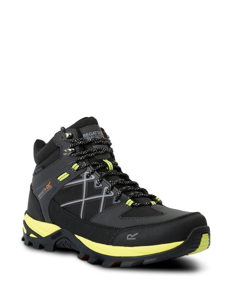 Regatta Coal black Mens Samaris III Walking Boots - Image 2 of 6
