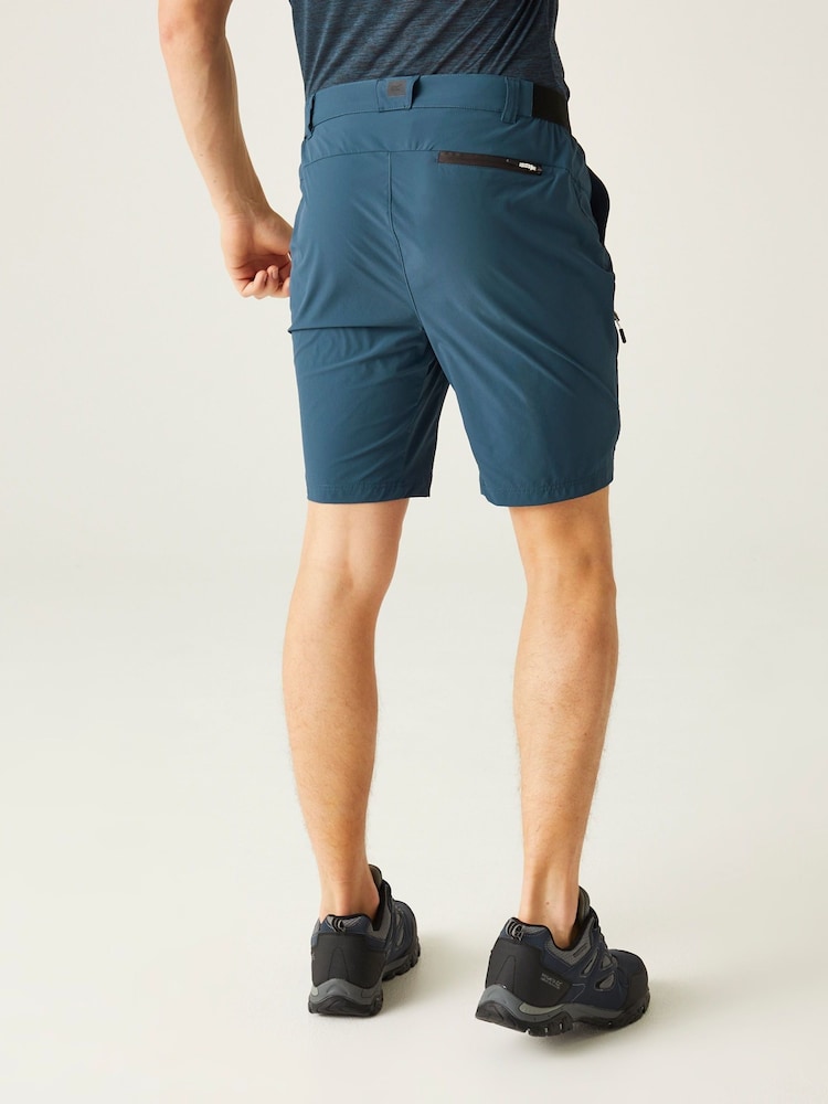 Regatta Blue Mens Travel Light Packaway Shorts - Image 2 of 9