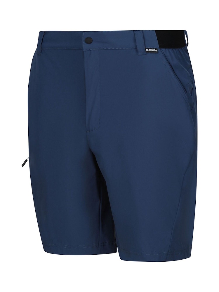 Regatta Blue Mens Travel Light Packaway Shorts - Image 9 of 9