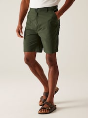 Regatta Green Mens Dalry Multi Pocket Shorts - Image 1 of 6