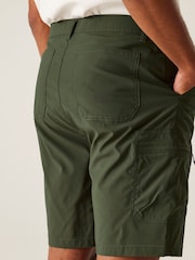 Regatta Green Mens Dalry Multi Pocket Shorts - Image 4 of 6