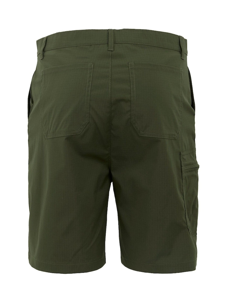 Regatta Green Mens Dalry Multi Pocket Shorts - Image 6 of 6