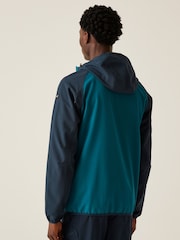Regatta Blue Mens Arec III Softshell Jacket - Image 2 of 8