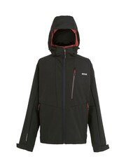 Regatta Black Mens Hewitts X Hooded Softshell Jacket - Image 7 of 8