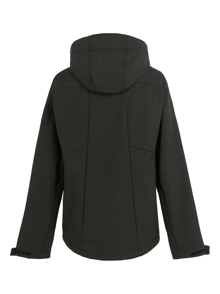 Regatta Black Mens Hewitts X Hooded Softshell Jacket - Image 8 of 8