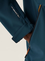 Regatta Blue Mens Hewitts X Hooded Softshell Jacket - Image 4 of 8